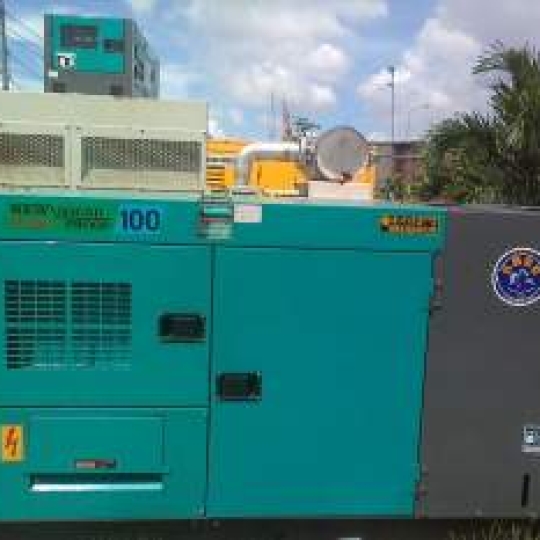 Máy Phát Điện Cũ Denyo 100Kva