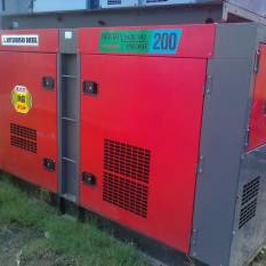 Máy Phát Điện Cũ Denyo 200Kva