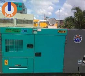 Máy phát điện cũ Denyo 100Kva